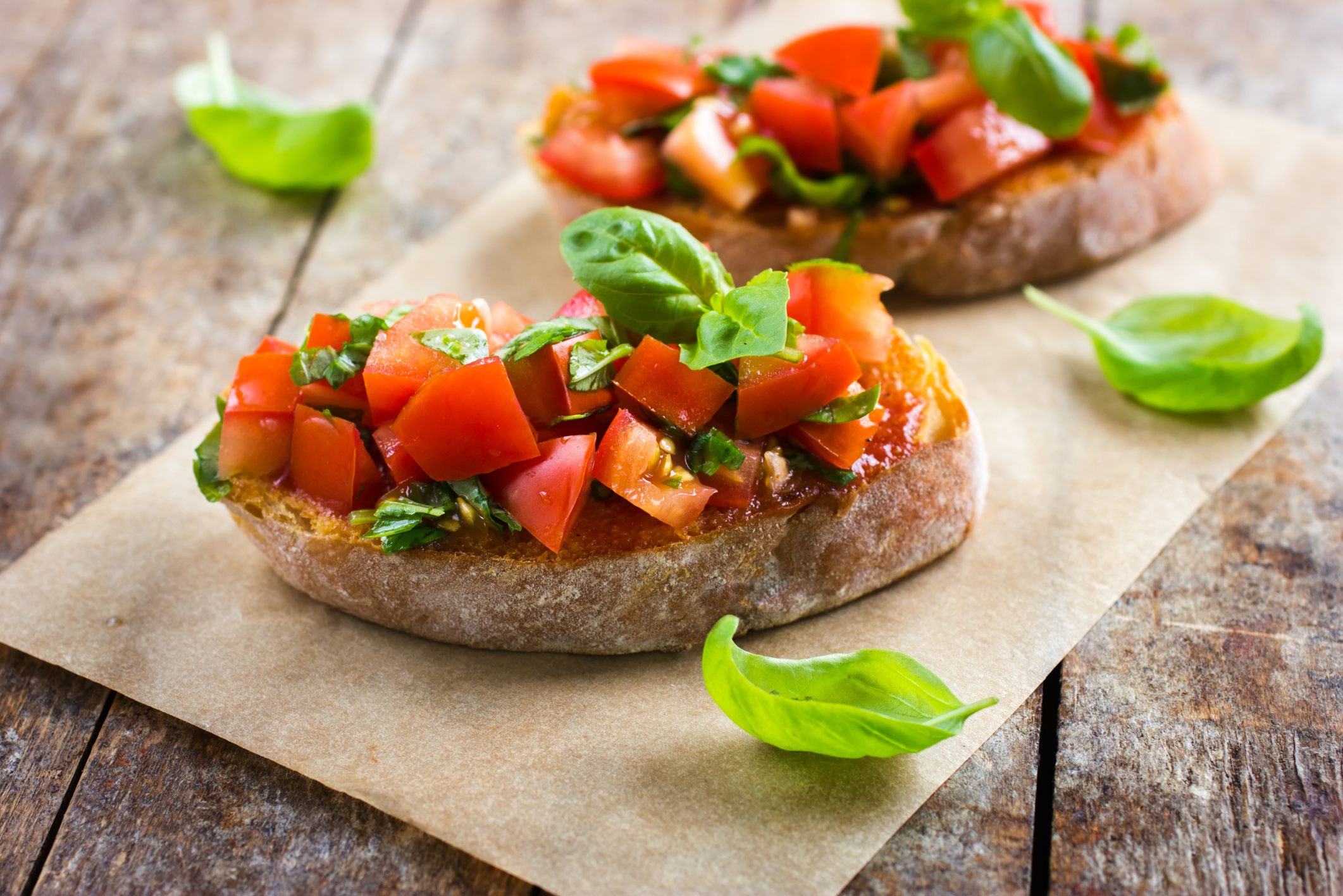 Image result for Tomato Caper Bruschetta