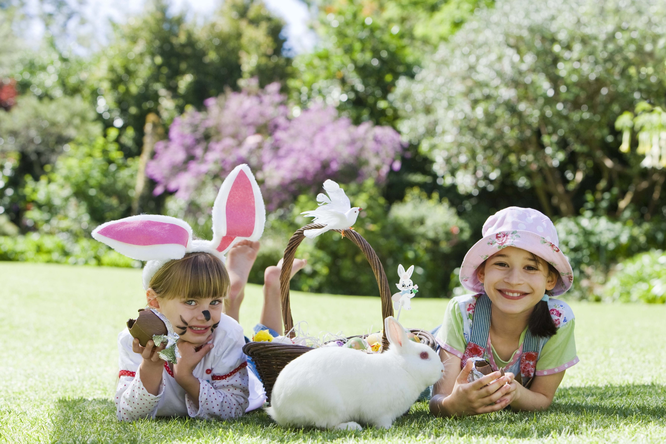 Families will have an opportunity to take pictures with the Easter Bunny no...