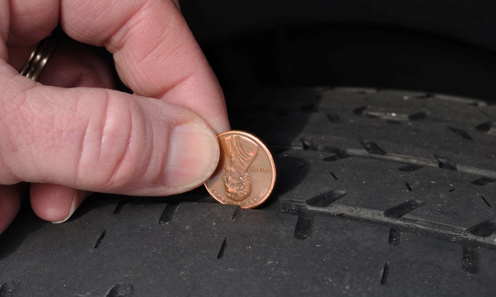 penny test tire treads