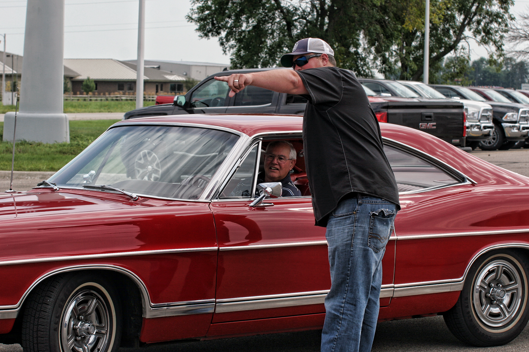 Mills Ford Chrysler Faces In the Crowd! Classic Car Show at Mills