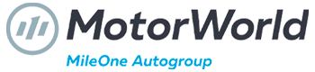 MotorWorld | MileOne Autogroup Logo
