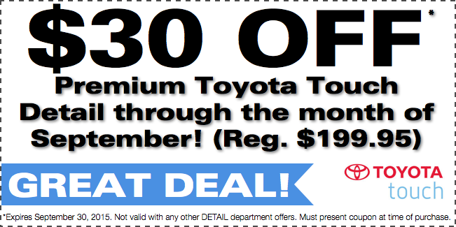 Lethbridge Toyota August 2015 Newsletter