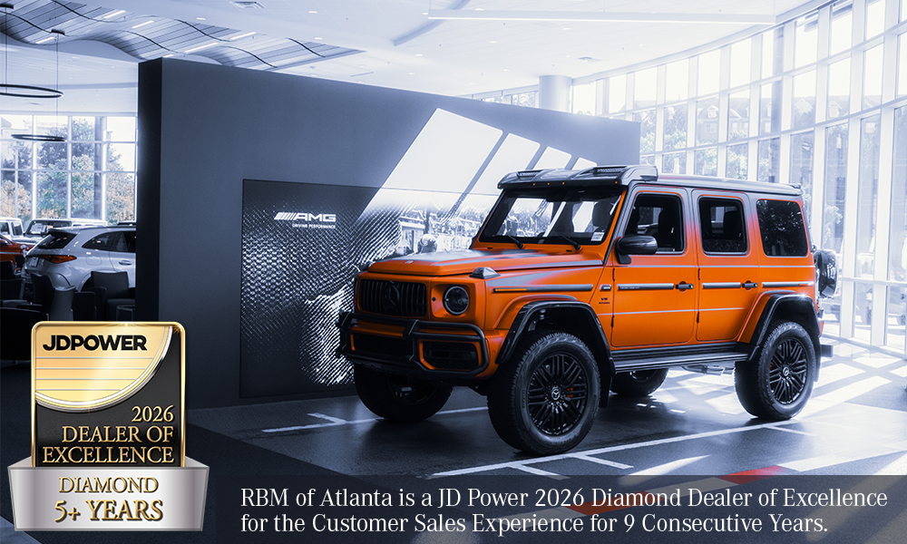 2026 JD Power Dealer of Excellence RBM of Atlanta