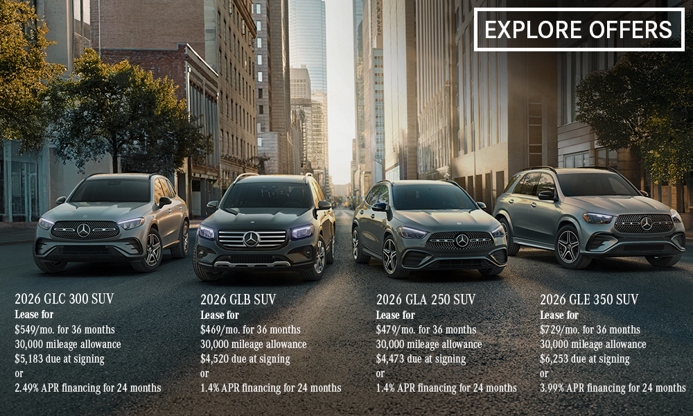 Mercedes-Benz Welcome Home Celebration Special Offers