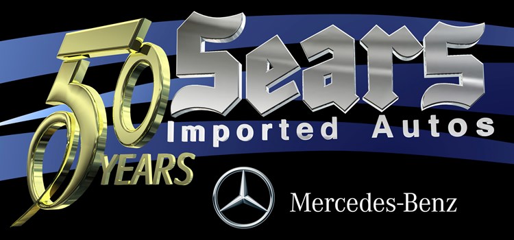 Sears Imported Autos 50th Anniversary logo